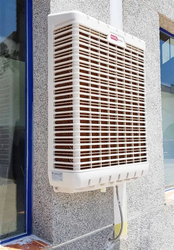 ECOwall-6000 نصب‌شده روی یک نما، نمای نزدیک از روبه‌رو